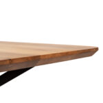 Esstisch Schweizerkante Design mit abgerundeten Kanten – Bild 3