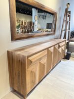 Sideboard Nussbaum Geo – Bild 5