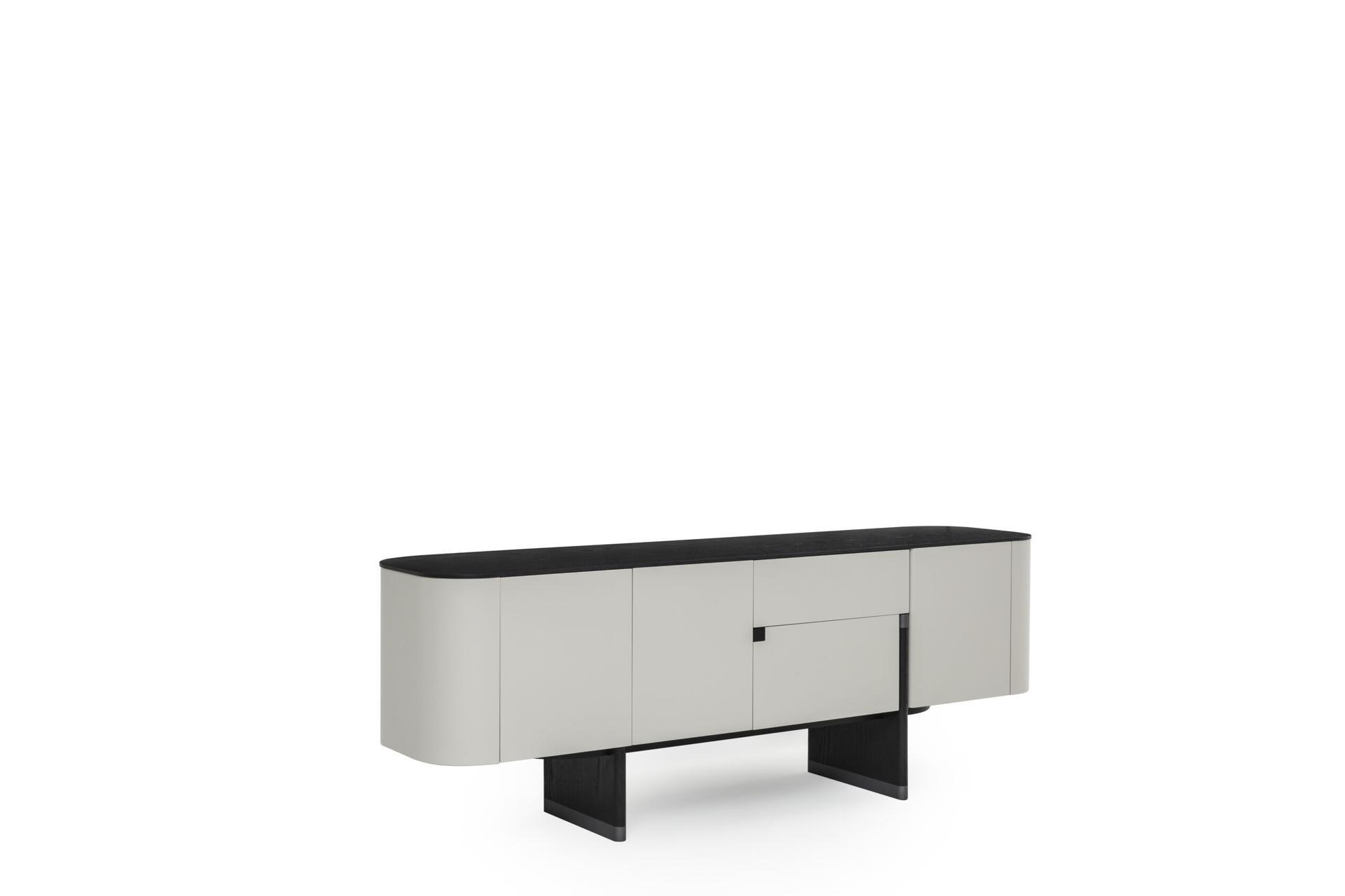 Anthracite Oak_Light Gray_Black (2) DELTA SIDEBOARD – Bild 4
