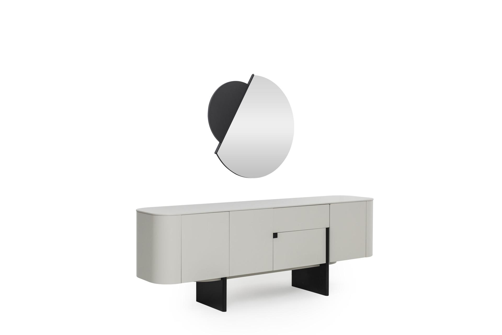 Light Gray - Black (2) DELTA SIDEBOARD – Bild 9