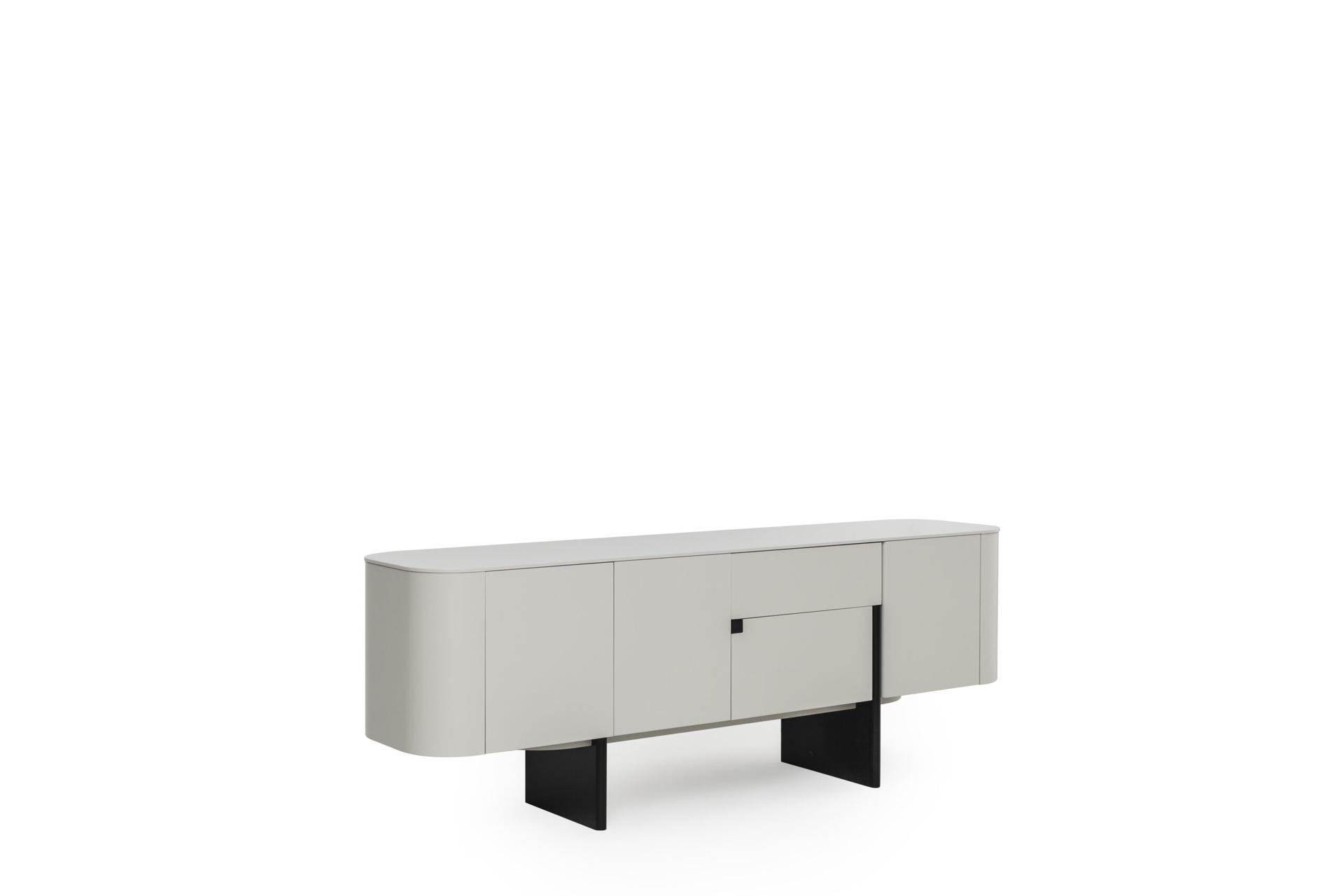 Light Gray - Black (6) DELTA SIDEBOARD – Bild 6