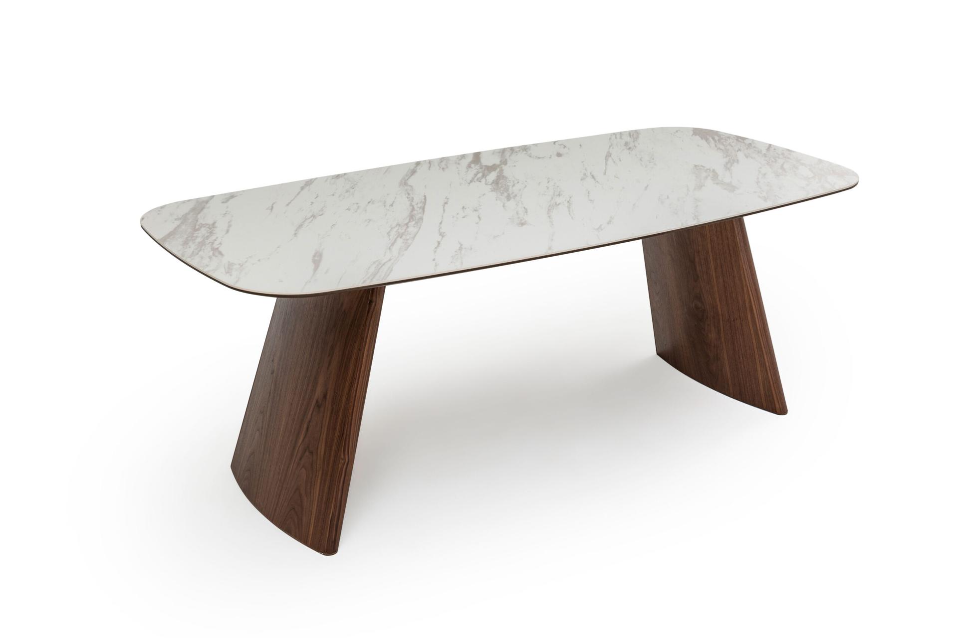 Walnut - Porcelain (2) Dining Table Walnut - Porcelain – Bild 1